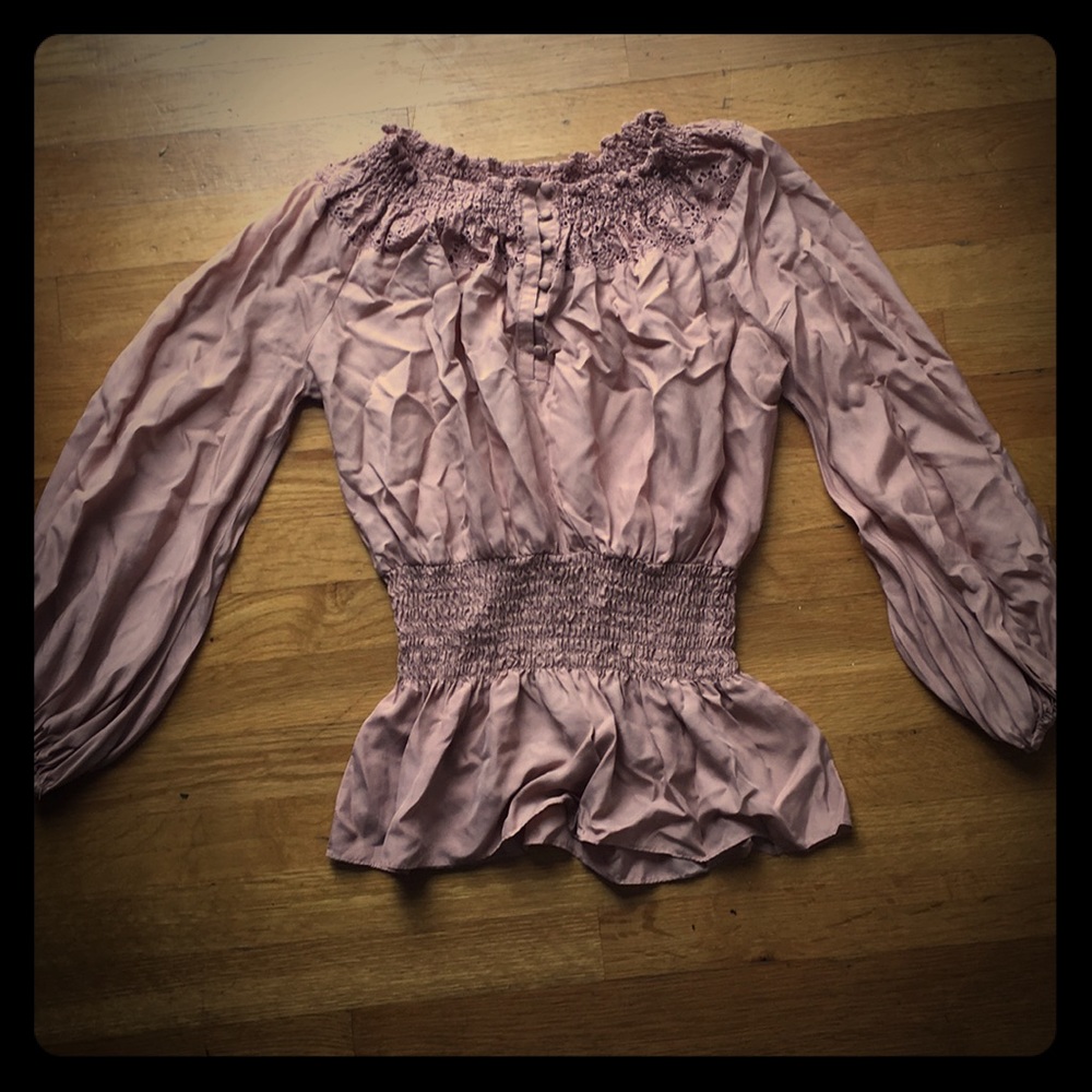 Guess by Marciano off shoulder shirt